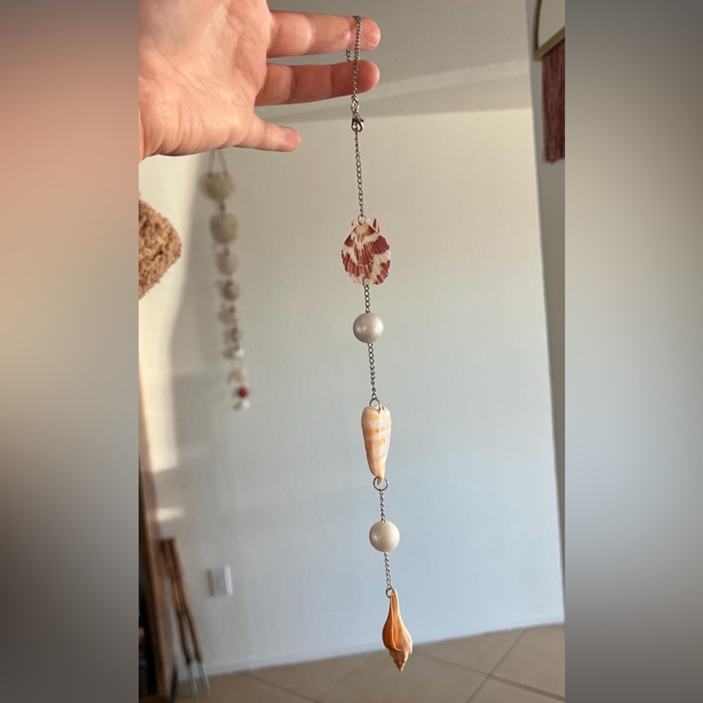 Seashell Car Charm 🐚